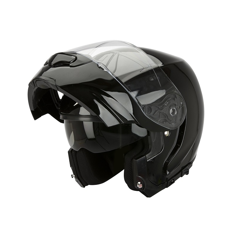 Motociklistička kaciga na preklop Scorpion EXO-3000 crna sjajna