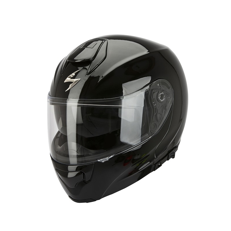 Motociklistička kaciga na preklop Scorpion EXO-3000 crna sjajna