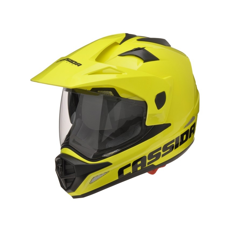 Enduro moto kaciga Cassida Tour fluo žuta