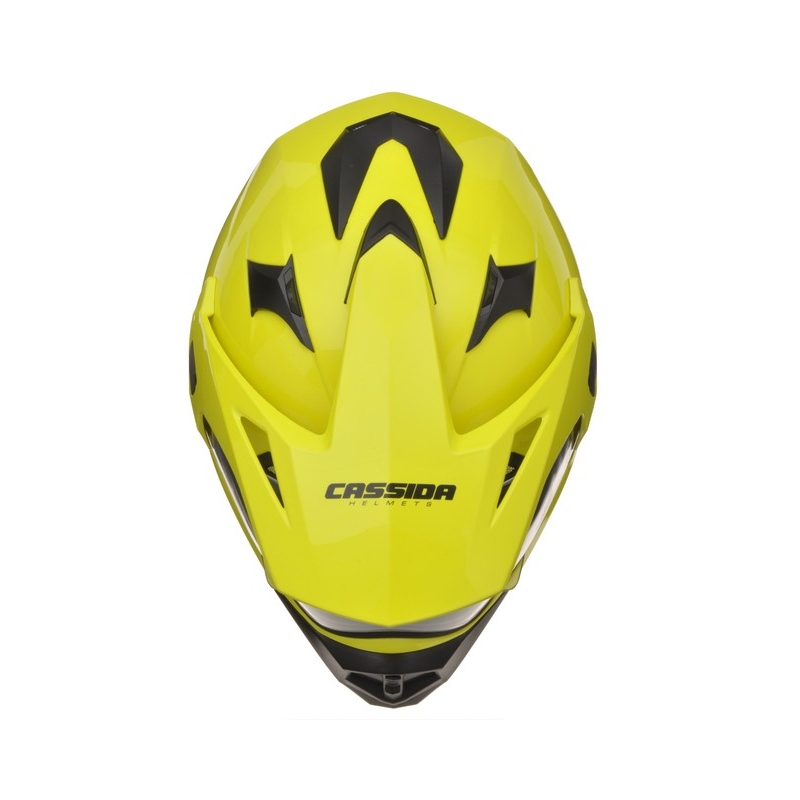 Enduro moto kaciga Cassida Tour fluo žuta