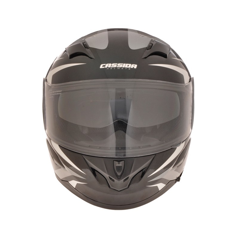 Motoristička kaciga Cassida Integral 2.0 crno-bijelo-siva rasprodaja