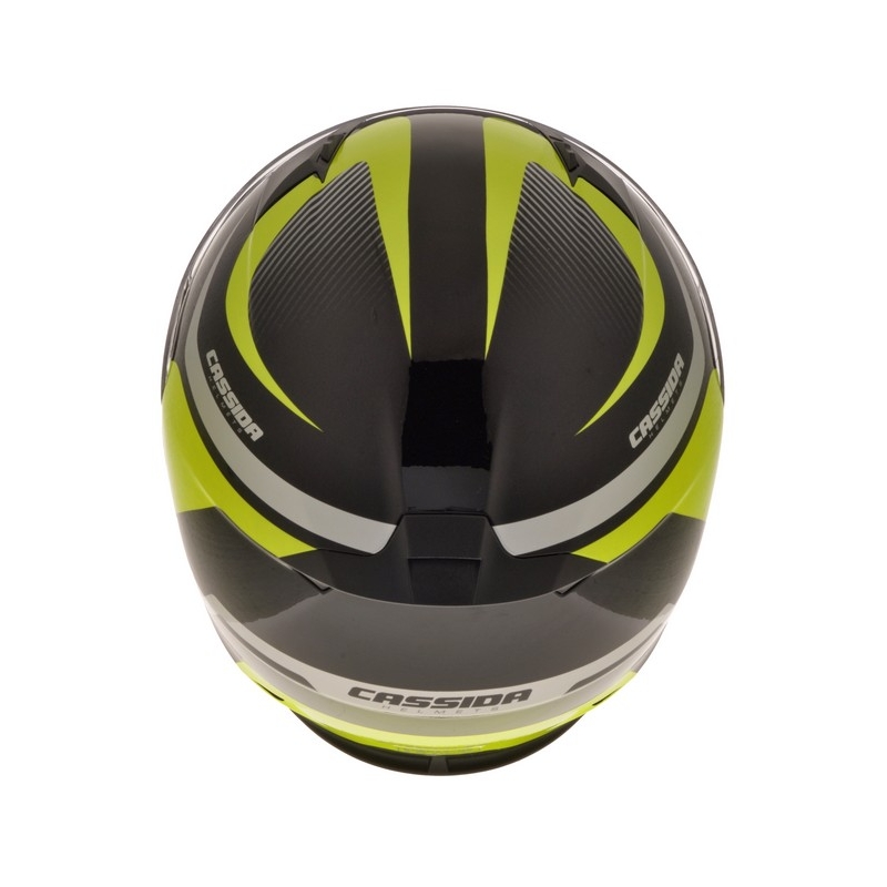 Motociklistička kaciga Cassida Integral 2.0 crno-siva-fluo žuta