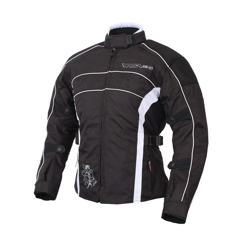 Žensko moto odijelo RSA SW-01 bijelo - 2 dijela rasprodaja