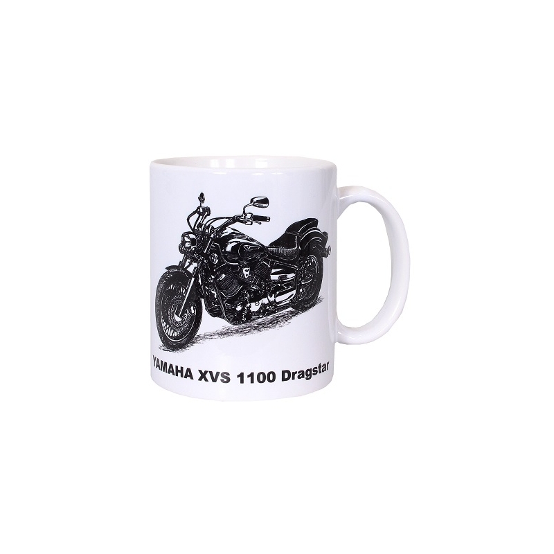 Šalica s printom Yamaha XVS 1100 Dragstar