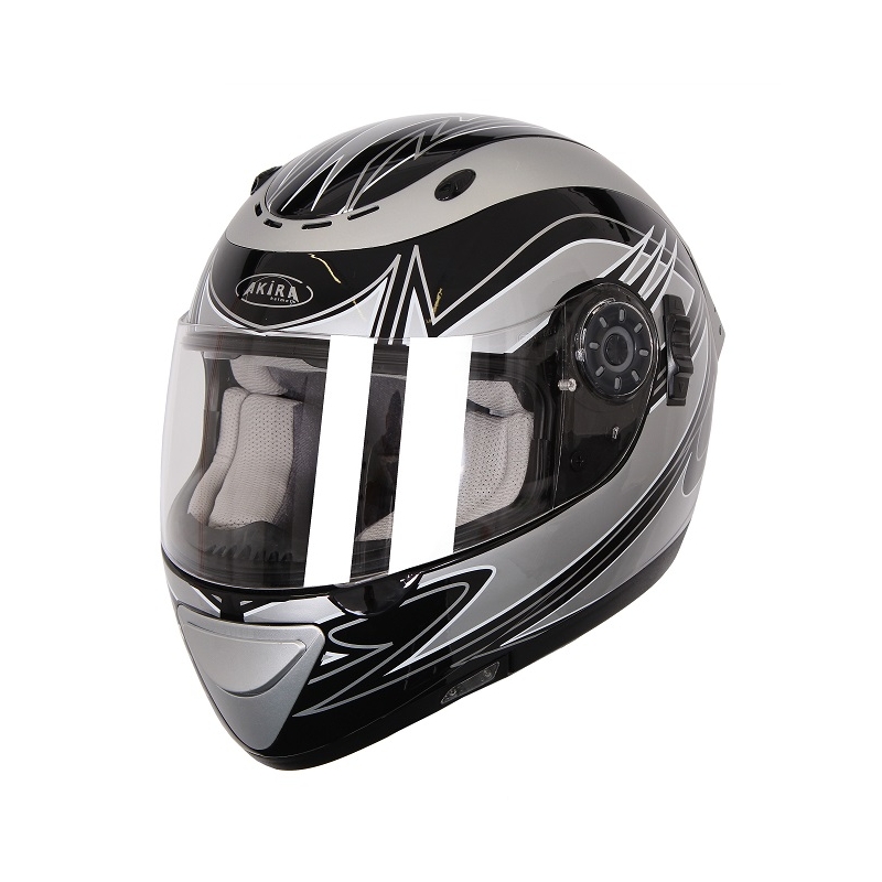 Sivo-crne motociklističke kacige Akira Izumi 2205 rasprodaja