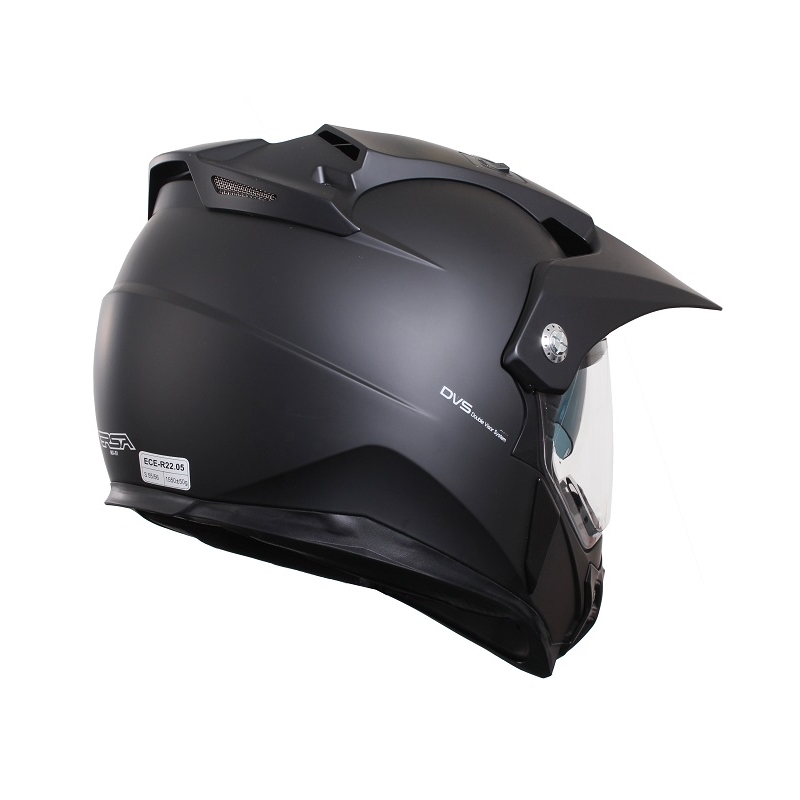 Enduro kacige sa vizirom RSA MX-01 crna mat rasprodaja