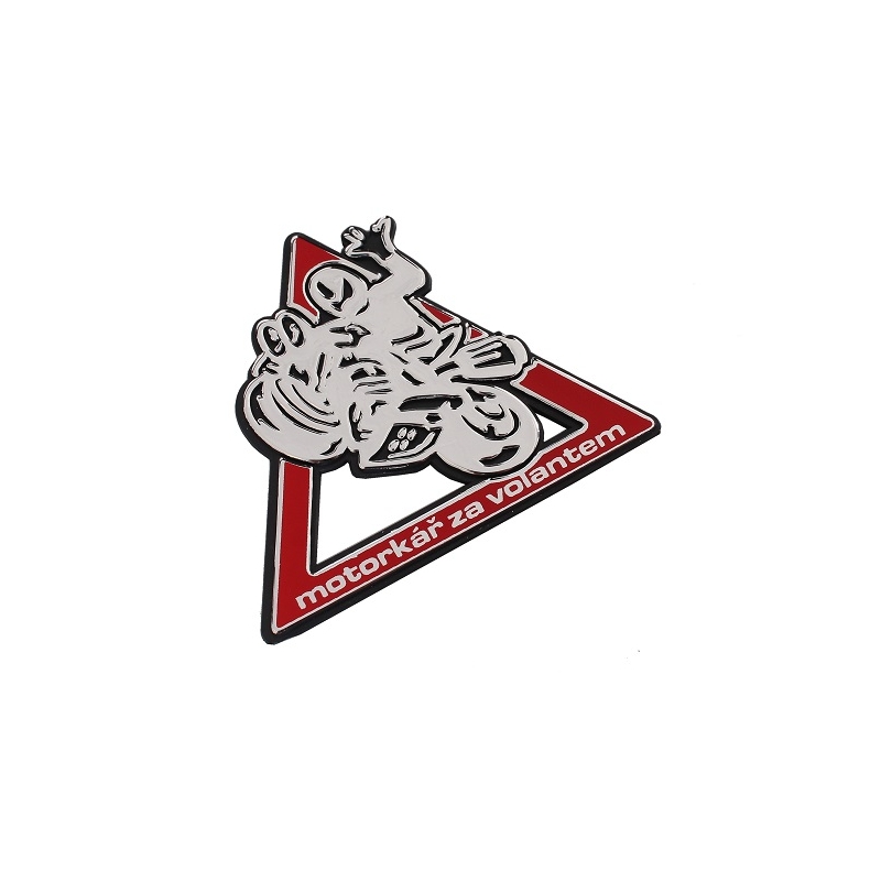 3D naljepnica Biker za volanom