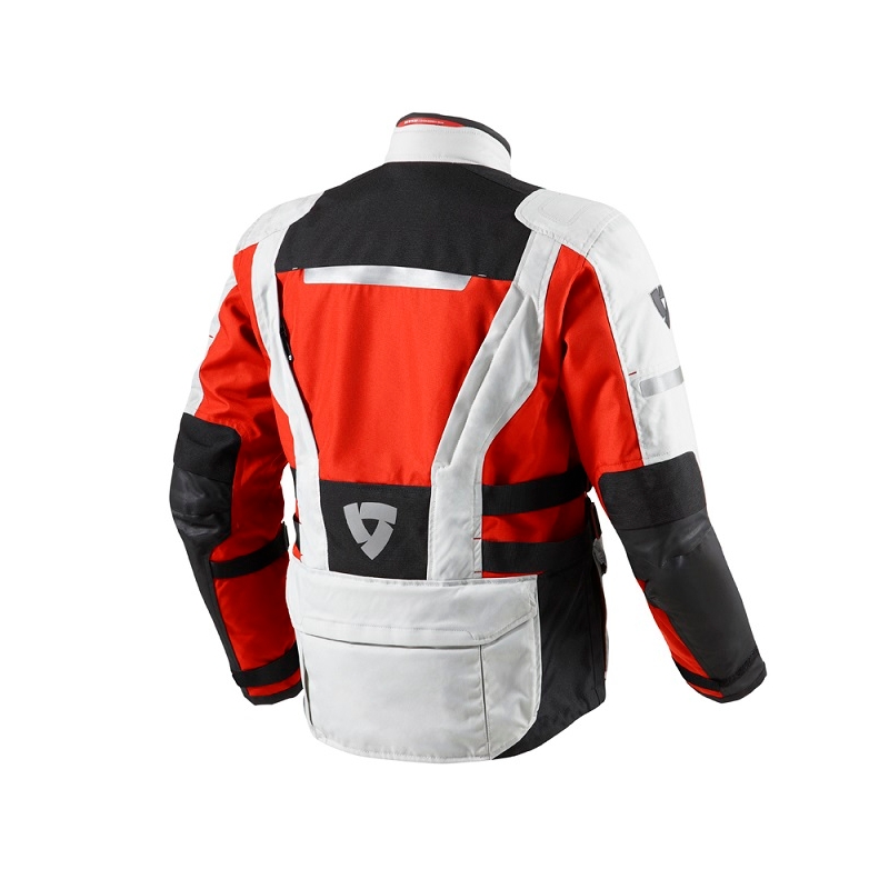 Motociklistička jakna Revit Sand 2 Srebrna/Crvena rasprodaja