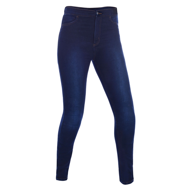 Ženske produžene tajice Oxford Jeggings plava