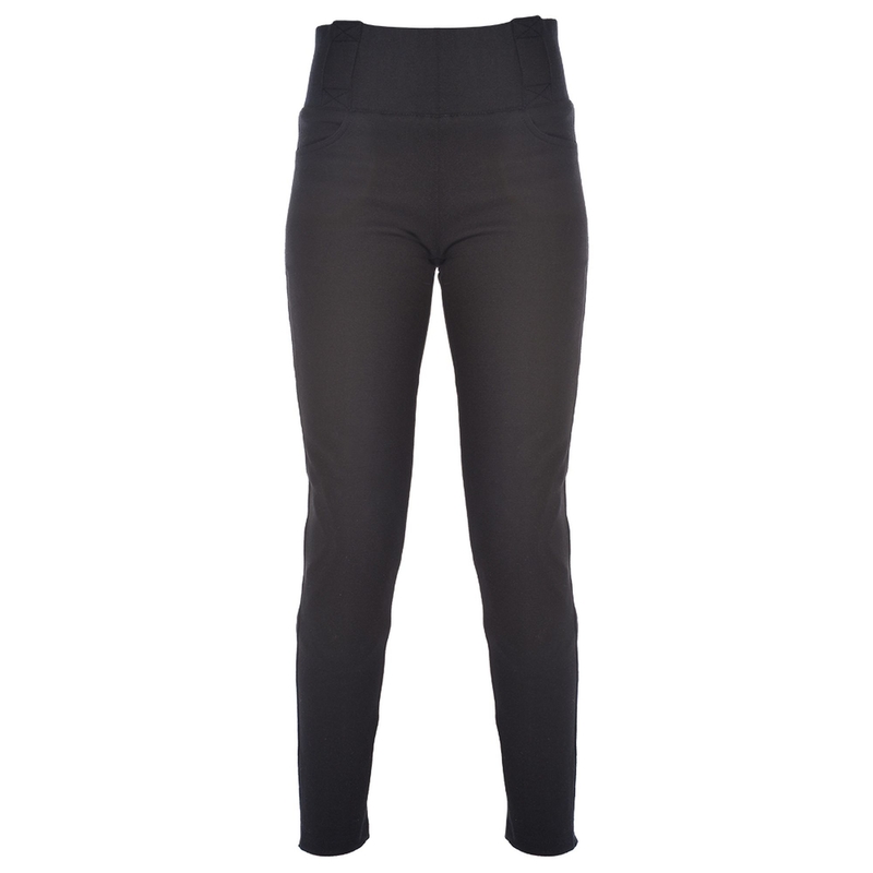 Skraćene ženske tajice Oxford Super Leggings crne