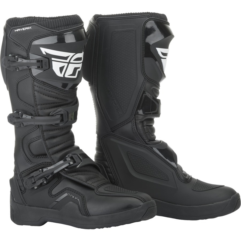 Motorističke čizme Fly Racing NOVO Maverik 2019 crne - II. kvaliteta