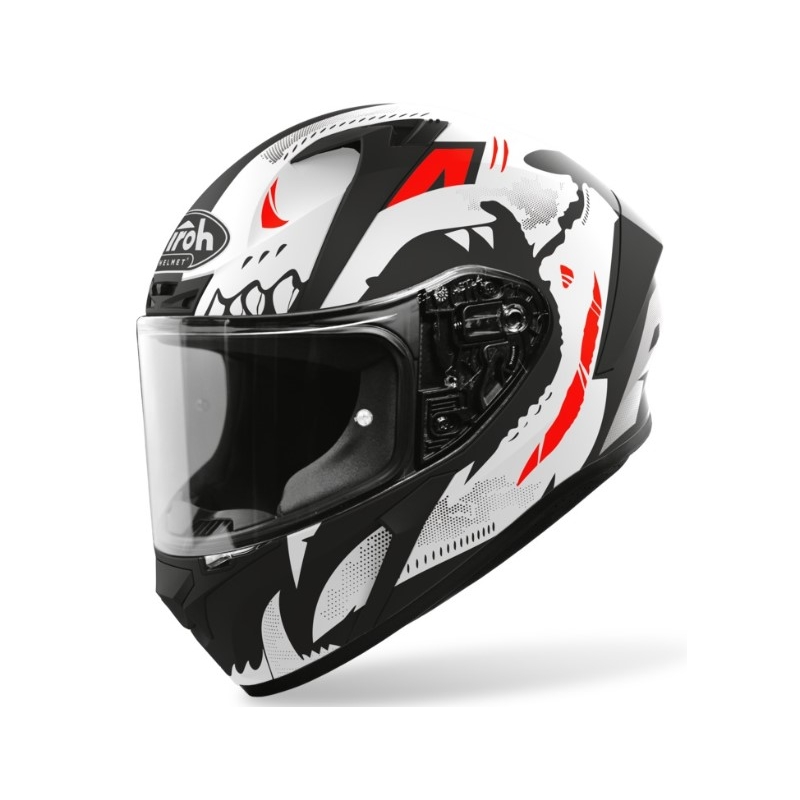 Airoh Valor Nexy Integral kaciga bijelo-crna-fluo narančasta rasprodaja