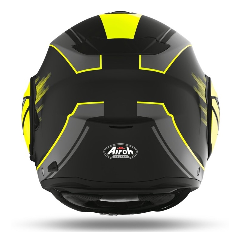 Preklopna kaciga Airoh REV19 Ikon crno-fluo žuta