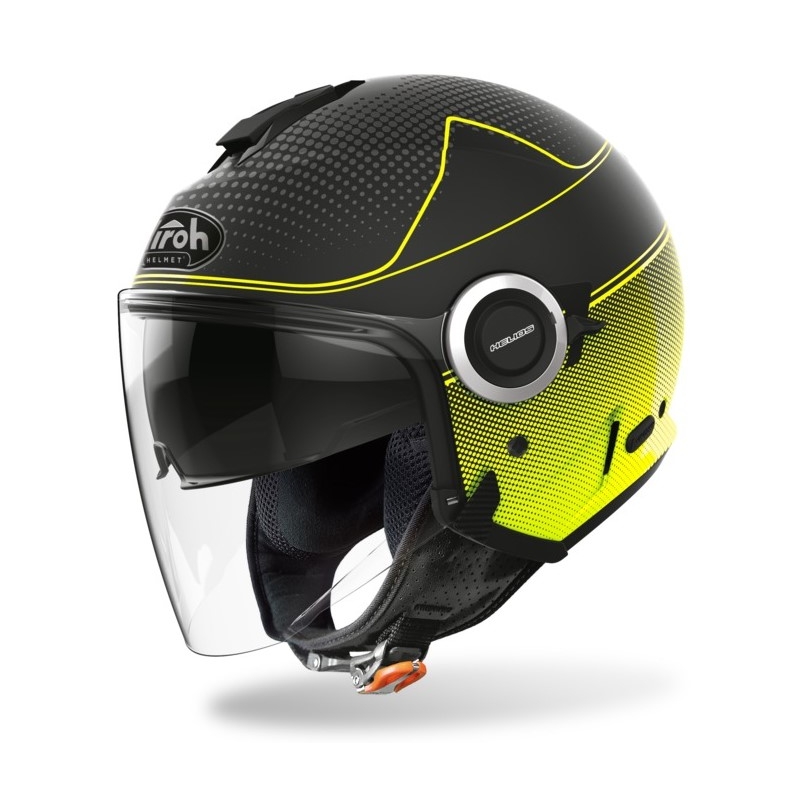 Airoh Helios Map Open Helmet Black-Fluo Yellow rasprodaja