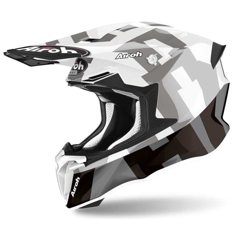 Airoh Twist 2.0 Frame Motocross Kaciga Bijelo-Crna rasprodaja