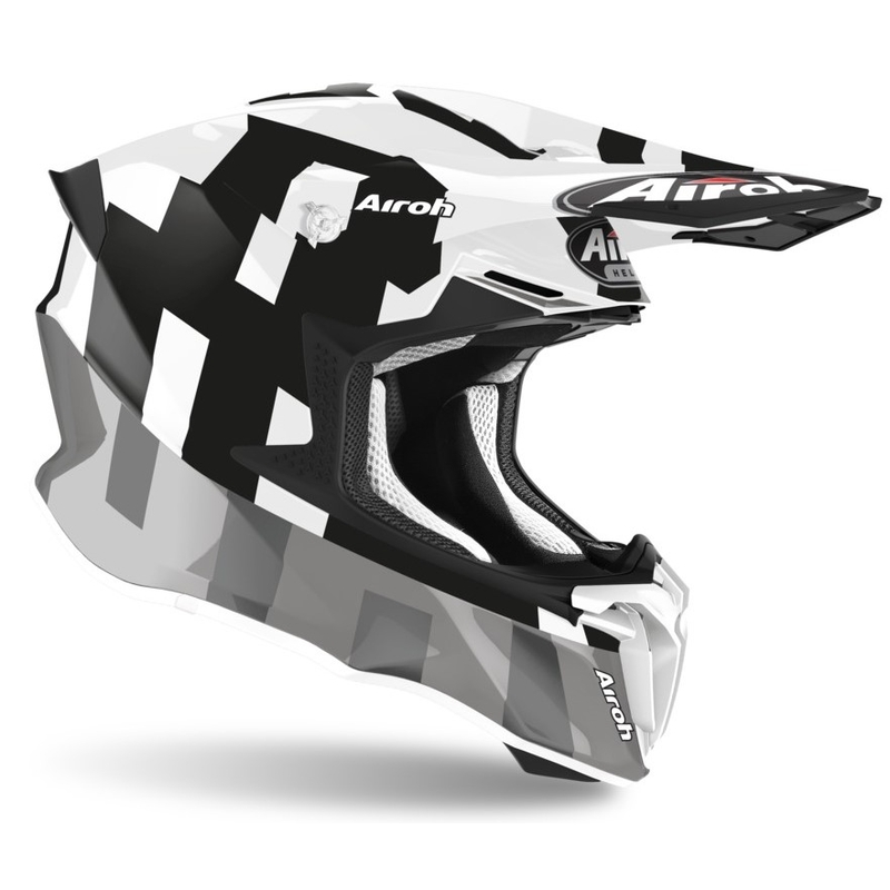 Airoh Twist 2.0 Frame Motocross Kaciga Bijelo-Crna rasprodaja