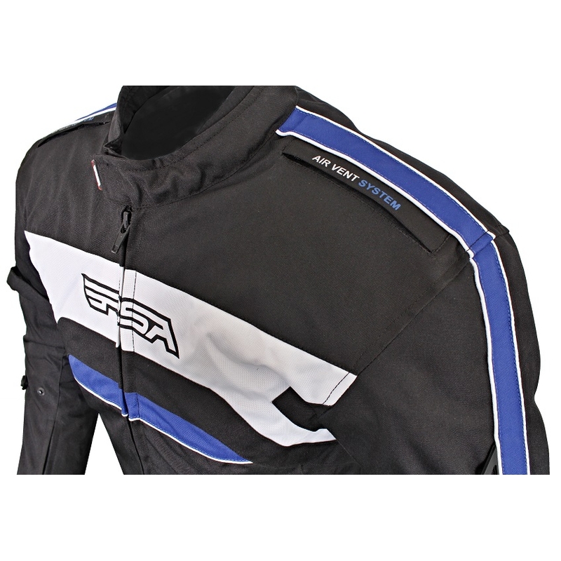 RSA Iron motociklistička jakna crno-plava rasprodaja