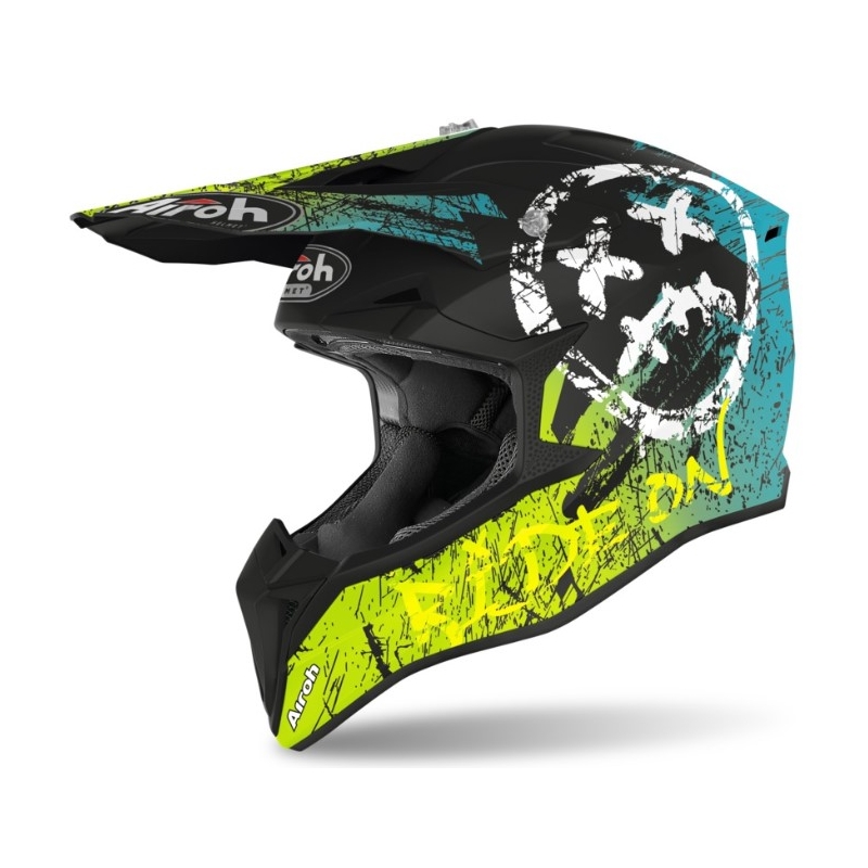 Airoh Wrap Smile motocross kaciga žuto-crna rasprodaja