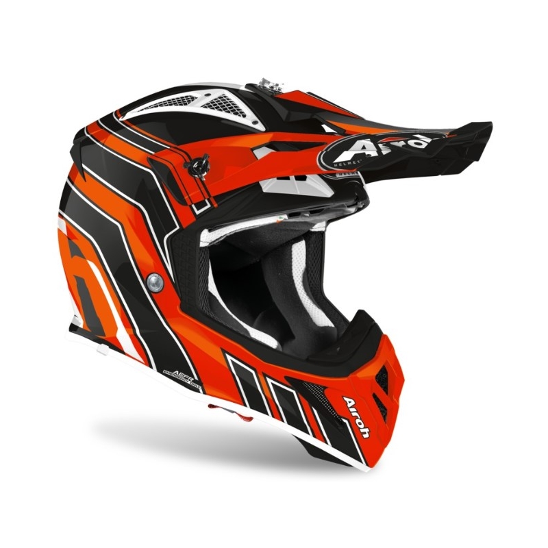 Airoh Aviator Ace Art Motocross kaciga narančasto-crna 2021