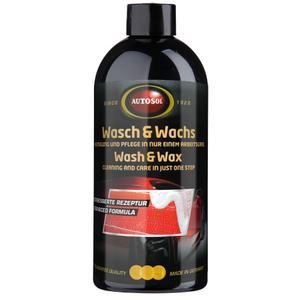 Šampon s voskom Autosol Wash and Wax 500 ml