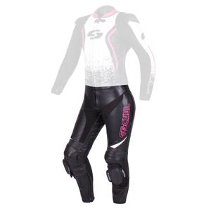 Ženskih hlača Tschul 586 crno-bijelo-roza rasprodaja