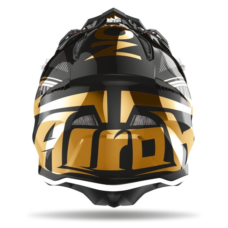 Motocross kaciga Airoh Aviator Novak 2.3 AMSS crno-zlatna
