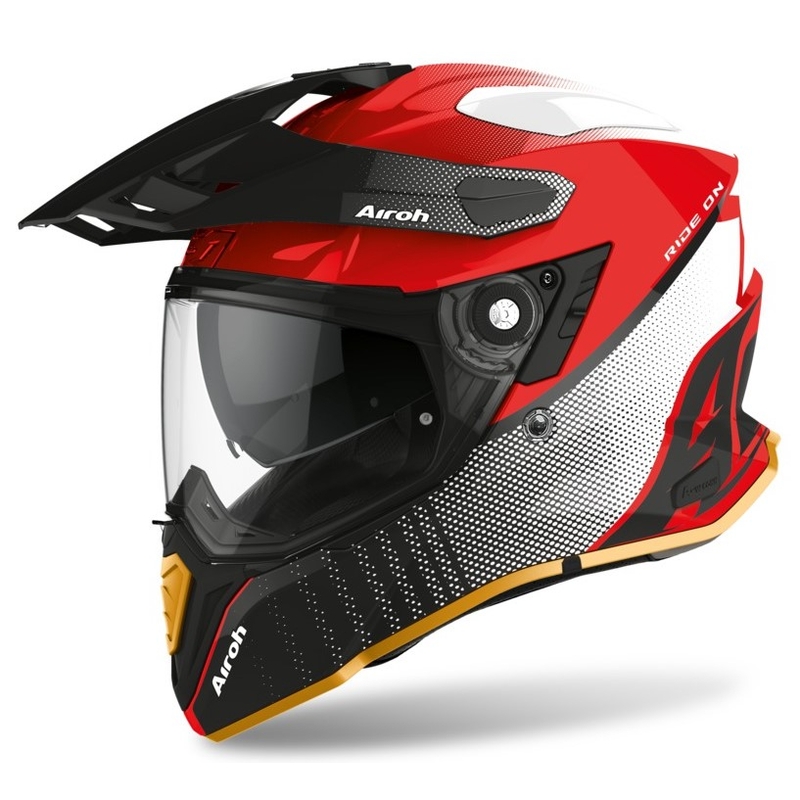 Enduro kaciga Airoh Commander Progress SE crveno-crna