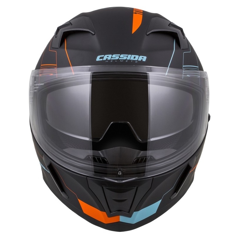 Cassida Integral 3.0 Turbohead kaciga crno-narančasto-plava rasprodaja