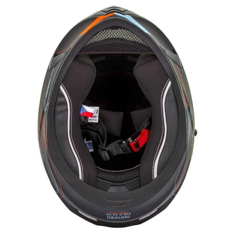 Cassida Integral 3.0 Turbohead kaciga crno-narančasto-plava rasprodaja