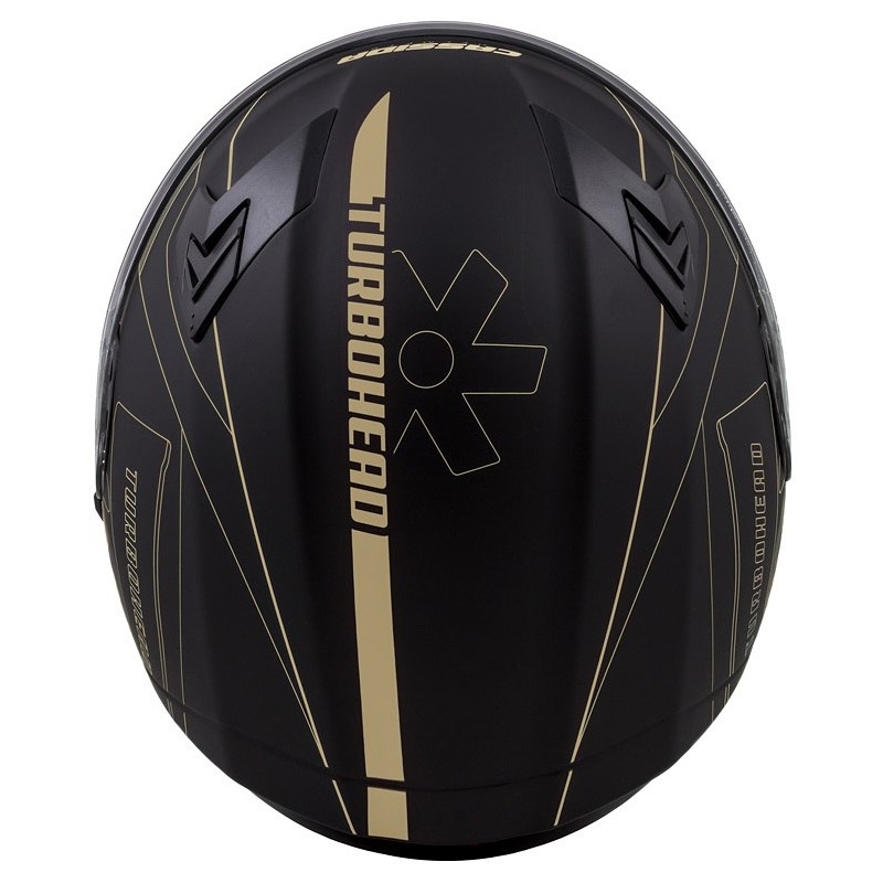 Integralna kaciga Cassida Integral 3.0 Turbohead crno-zlatna