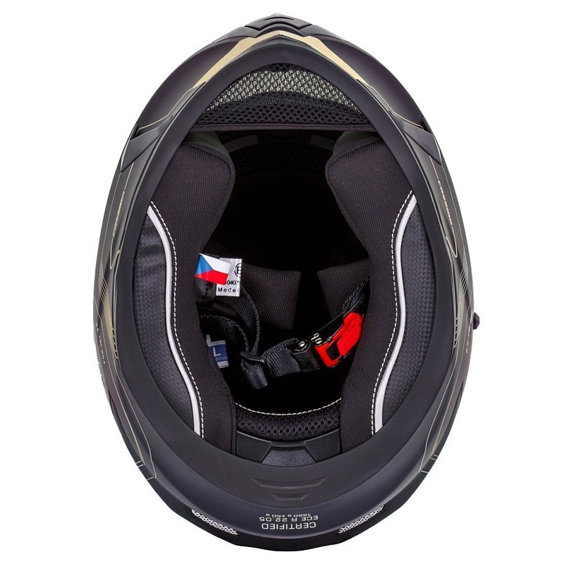 Integralna kaciga Cassida Integral 3.0 Turbohead crno-zlatna