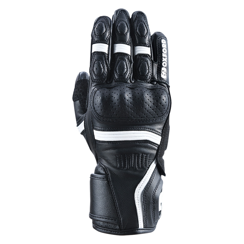 Motociklističke rukavice Oxford RP-5 2.0 crno-bijele
