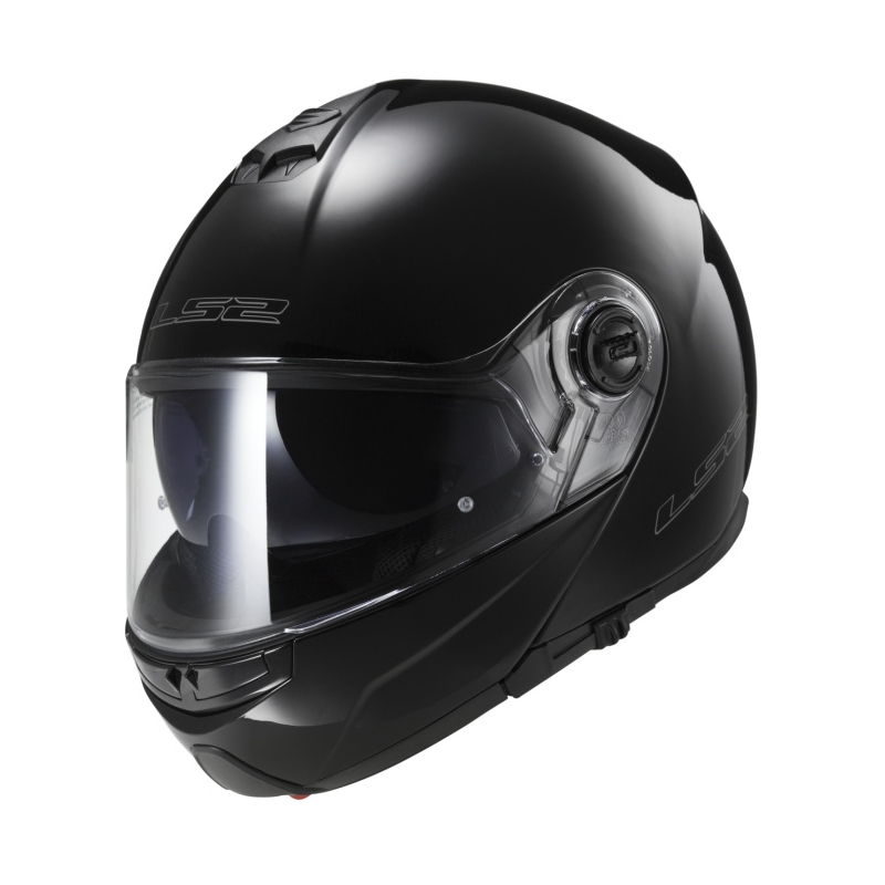 Motociklistička kaciga na preklop LS2 FF325 Strobe black glossy - II. kvaliteta