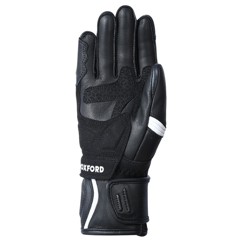 Ženske motorističke rukavice Oxford RP-5 2.0 crno-bijele