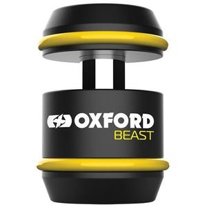 Brava za motor Oxford Beast Lock crno-žuta