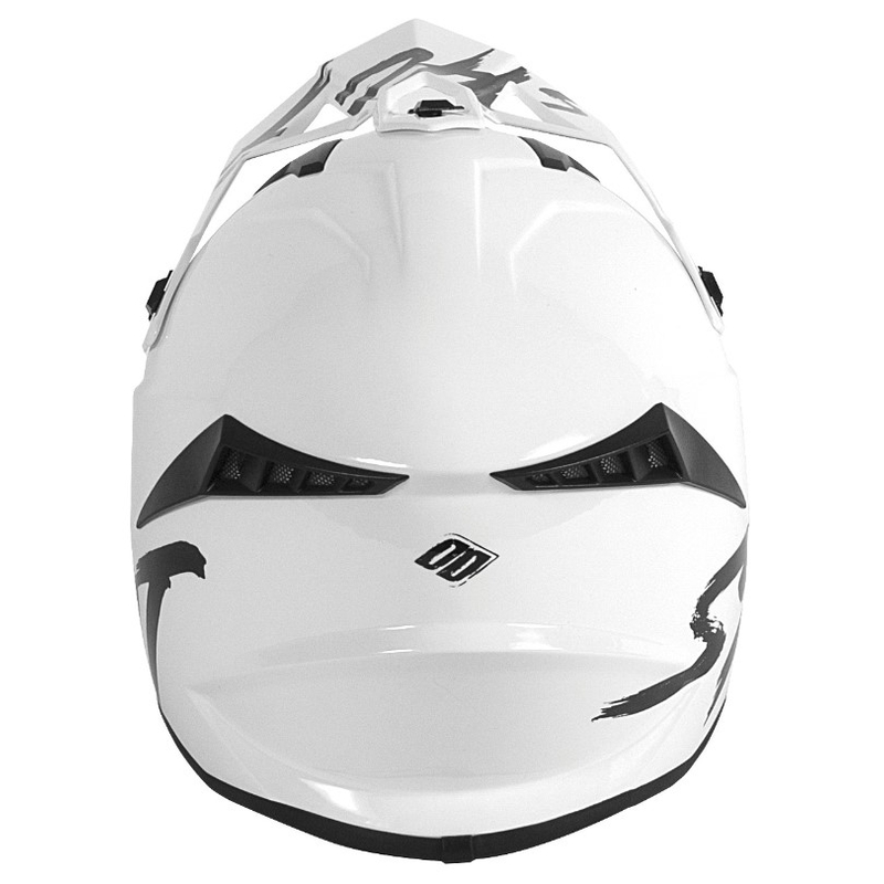 Kaciga za motocross Shot Lite Uni Solid White Glossy rasprodaja