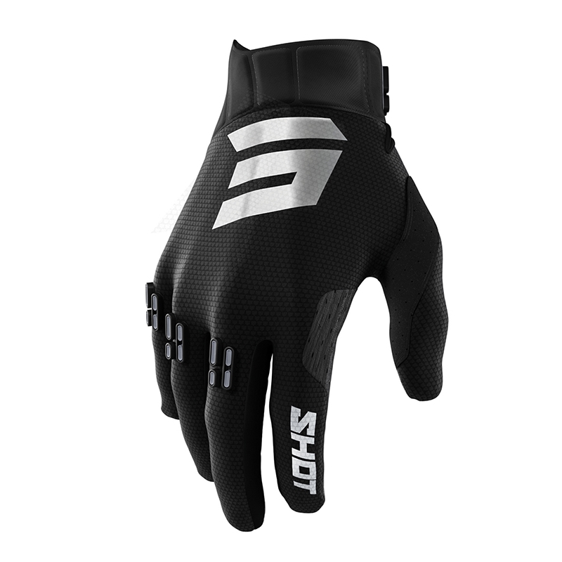 Shot Aerolite Airflow motocross rukavice crne