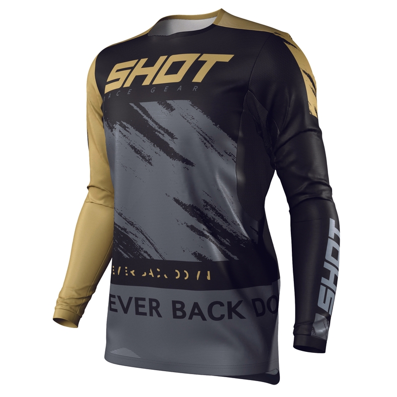 Shot Contact Draw Motocross dres Black &amp; Gold rasprodaja