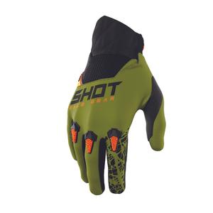 Shot Devo Storm Motocross rukavice crno-kaki zelene rasprodaja