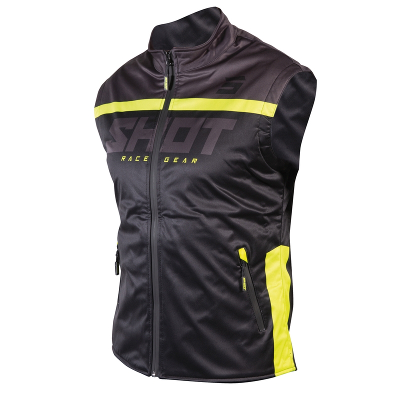 Shot Lite Softshell prsluk Black-Fluo Yellow rasprodaja