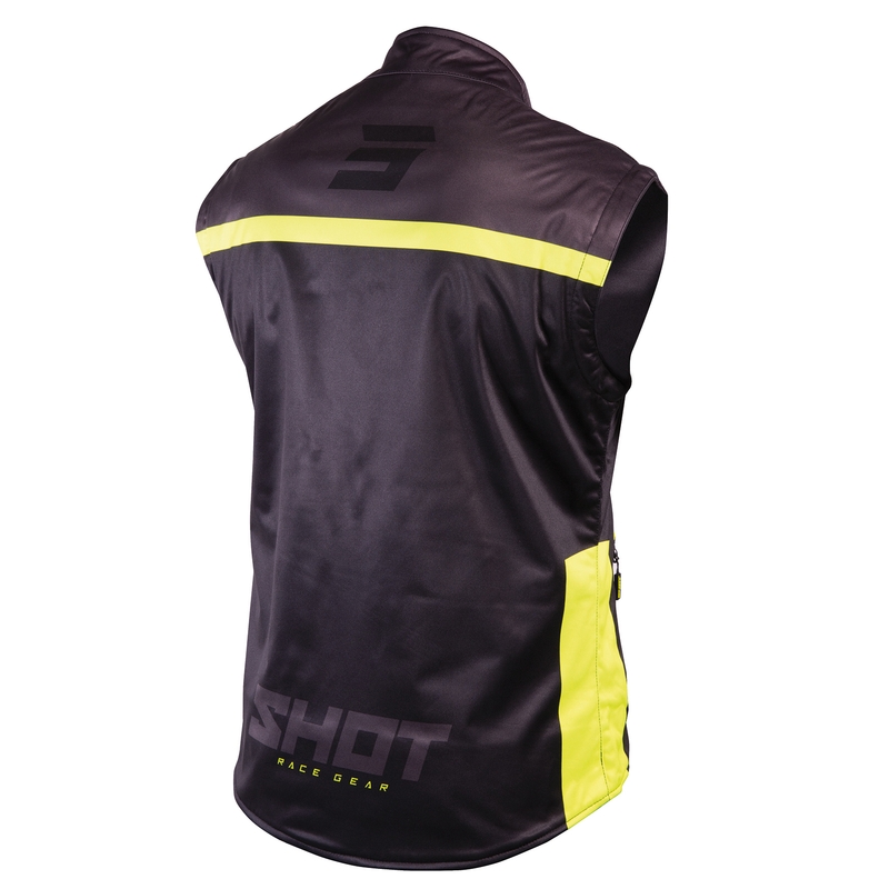 Shot Lite Softshell prsluk Black-Fluo Yellow rasprodaja
