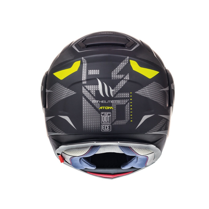 Motociklistička kaciga na preklop MT Atom Divergence siva mat rasprodaja