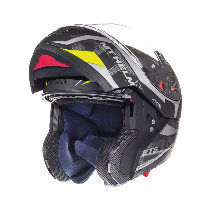 Motociklistička kaciga na preklop MT Atom Divergence siva mat rasprodaja