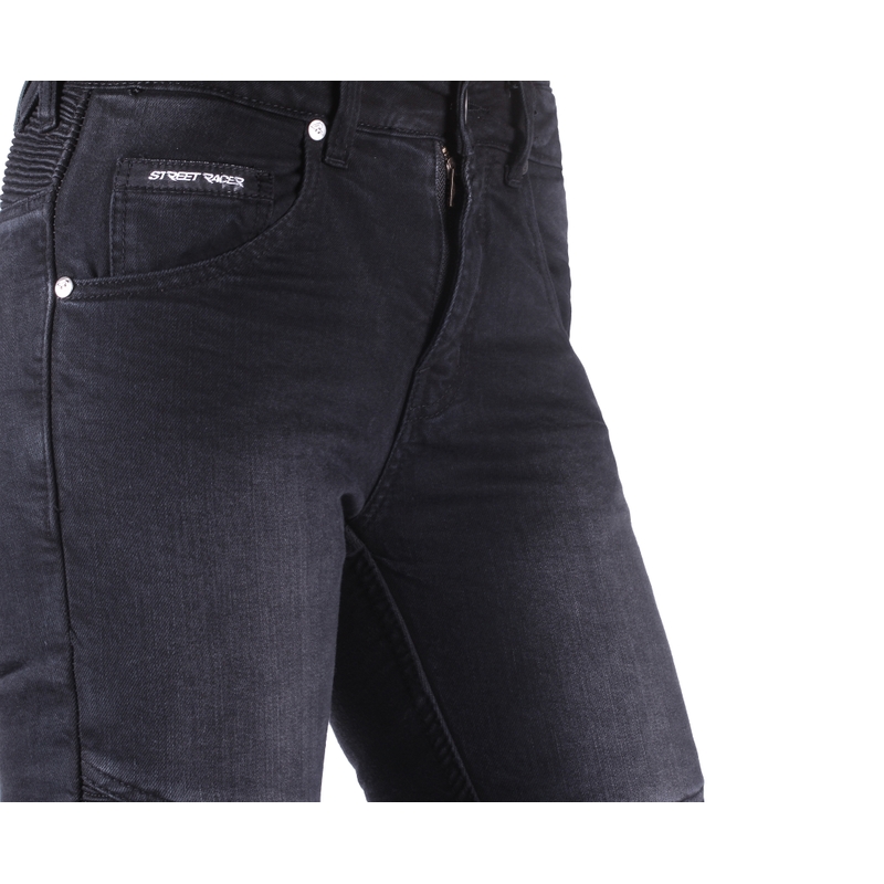 Dámské jeansy Street Racer Spike II Slim fit CE černé
