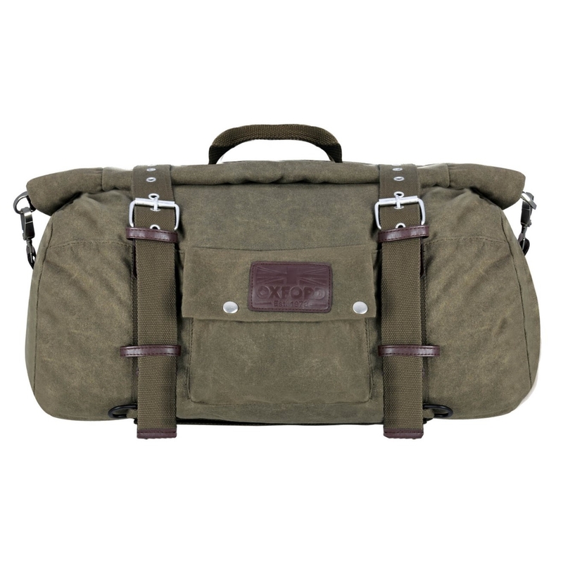Torba za sedlo Oxford Roll Bag Heritage 30l kaki zelena