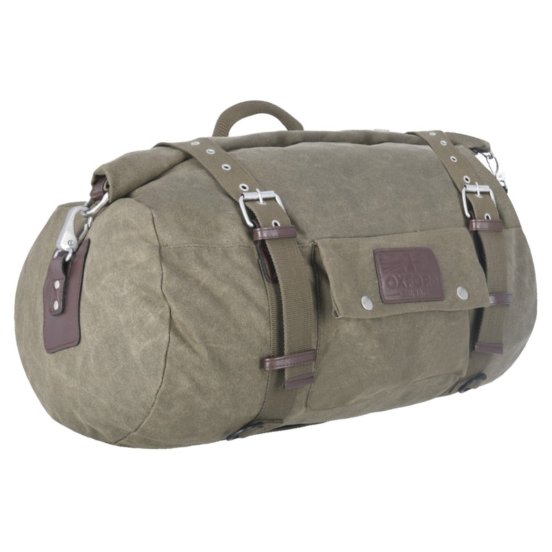 Torba za sedlo Oxford Roll Bag Heritage 30l kaki zelena