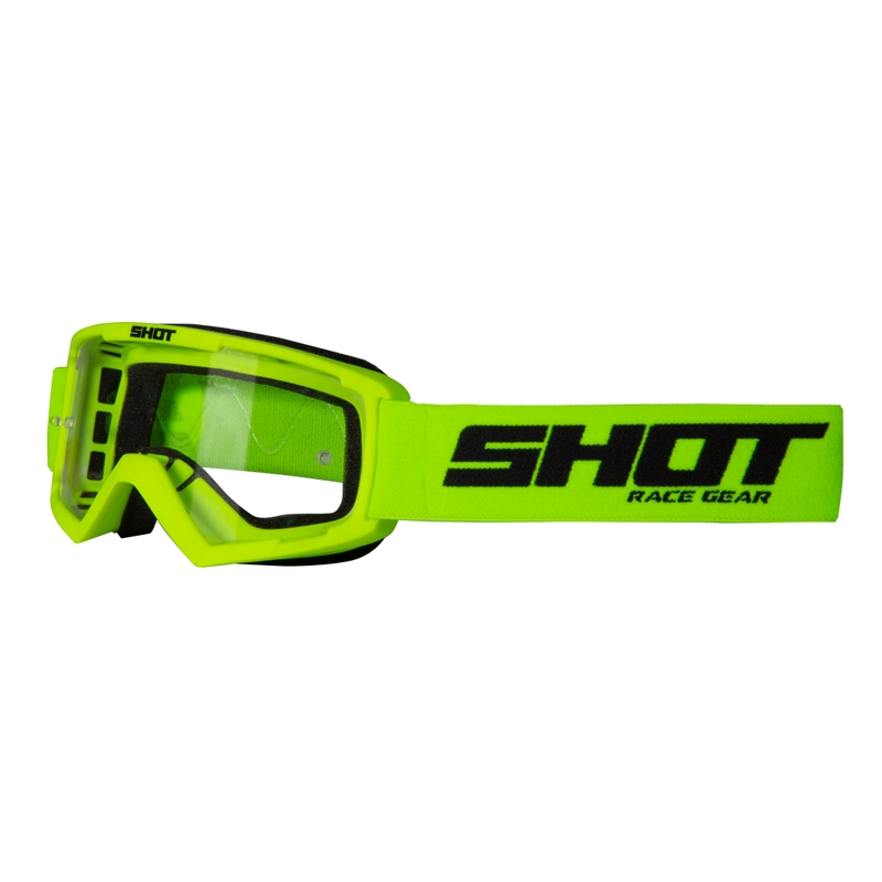 Dječje motocross naočale Shot Rocket fluo žute