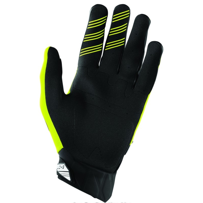Dječje rukavice za motocross Shot Devo Storm crno-fluo žute