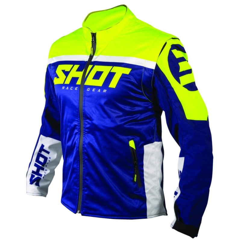 Shot Lite softshell jakna plavo-bijela-fluo žuta rasprodaja