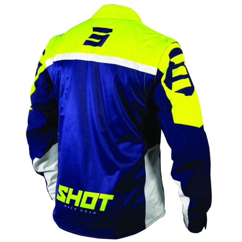Shot Lite softshell jakna plavo-bijela-fluo žuta rasprodaja